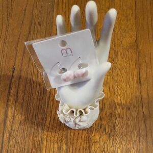 Melody Pink Checker Earrings